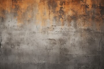 Obraz na płótnie Canvas stock photo of Dark grey rusty concrete wall texture shadow photography Generated AI