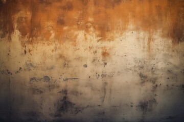 Obraz premium stock photo of Dark rusty concrete wall texture shadow photography Generated AI