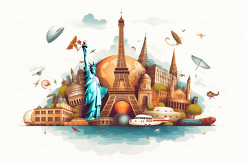 Travel Concept ai Generated