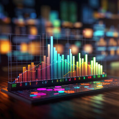 Marketing analytics graph