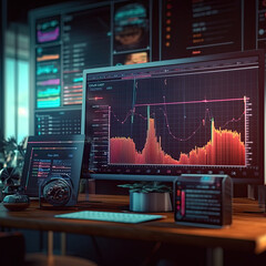 Marketing analytics graph