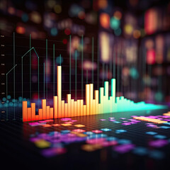 Marketing analytics graph