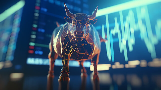 Concept of Bullish Stock Market. Investing In Stocks. Raising Stock Market.
Generative AI