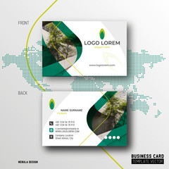 Biglietto da visita, sostenibilit&agrave;, ambiente, energia verde, progettazione