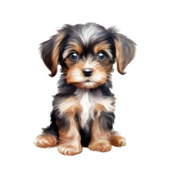 Adorable Dog Puppy illustration graphic, cute puppies, cute eyes, happy