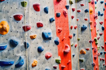 wall climbing arena with equipment professional Photography