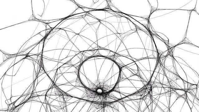 Future Shapes 1054: Futuristic 3D generative structure.
