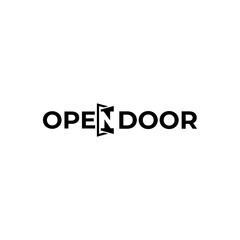 MODERN LOGOTYPE DOOR LOGO DESIGN