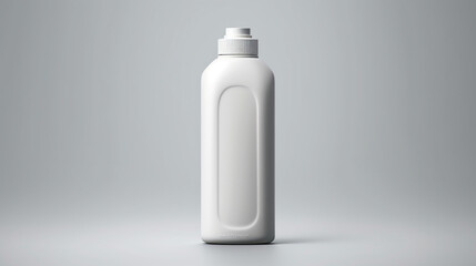 white plastic bottle