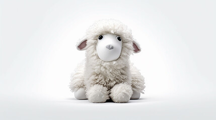 white sheep HD 8K wallpaper Stock Photographic Image