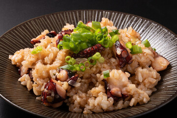 ガーリックたこバターライス