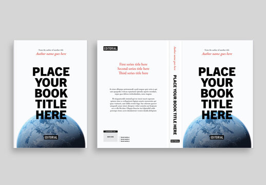 Trade Book Paperback Cover Layout Template
