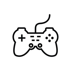 Video game controller vector icon