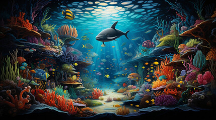 Underwater Symphony: Preserving the Harmony of Coral Reefs