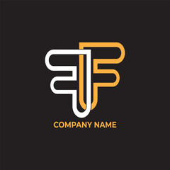 FF Logo. CMYK color mode. Free font used. Vector EPS file.