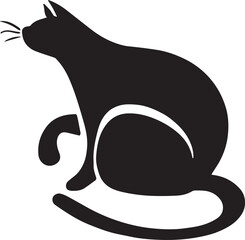 Cat Art Animal Cute Icon Illustration Silhouette