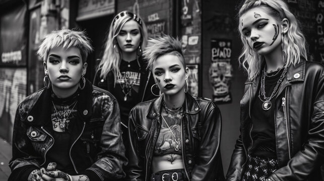 Gothic Temptations: Unveiling the Enigmatic Allure of Real-Life and Party Mode Gothic Culture. Dive into the Dark, Sensual World of Gothic Fashion, Music, and Expression, Enhanced by Generative AI