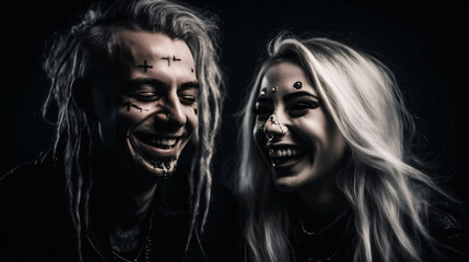 Gothic Temptations: Unveiling the Enigmatic Allure of Real-Life and Party Mode Gothic Culture. Dive into the Dark, Sensual World of Gothic Fashion, Music, and Expression, Enhanced by Generative AI