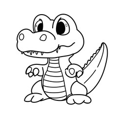 cartoon crocodile cartoon