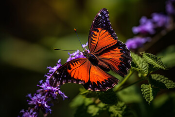 Fototapeta na wymiar beautiful butterfly animal