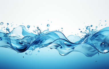 Water texture, The texture of water. Rippling water surface. Spraying water droplets. Rippling movement of water.  Generative AI
