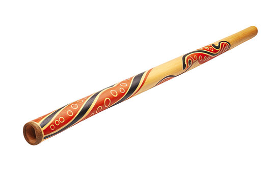recommend clip art: didgeridoo isolated on a transparent background, generative ai
