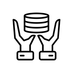database line icon
