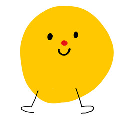 yellow cartoon