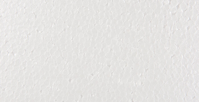 White foam board texture background