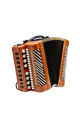 english concertina isolated on a transparent background, generative ai