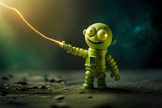 alien spaceship flying