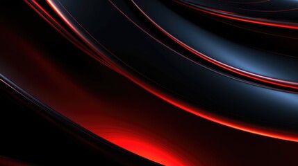 light red high tech background generated ai
