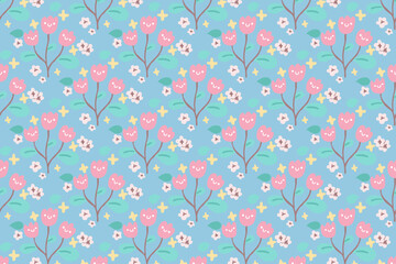 seamless floral pattern