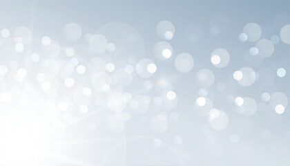 get the glowing look with beautiful blurred bokeh banner design © starlineart