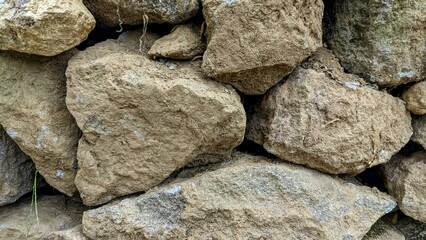 natural wall stone texture for background