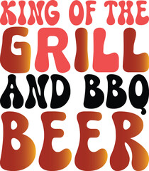 Barbecue retro svg design