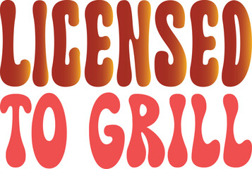 Barbecue retro svg design