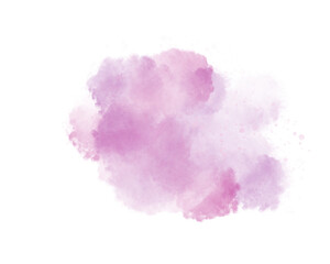 Purple Cloudy watercolor elements , use for a wedding, valentines and Mother’s Day card, poster backdrop, and other illustrations work