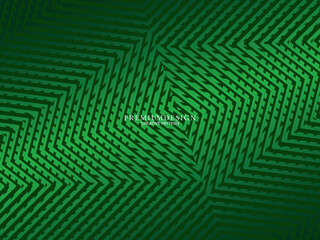 Green abstract background with gradient color geometric shapes for presentation design. Suitable for business, company, institution, conference, party, party, seminar, etc.