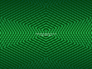 Green abstract background with gradient color geometric shapes for presentation design. Suitable for business, fabrics, companies, institutions, conferences, parties, banquets, seminars, etc.