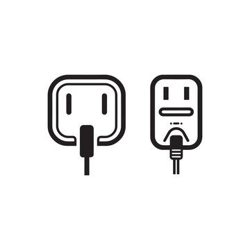 electrical plug and socket