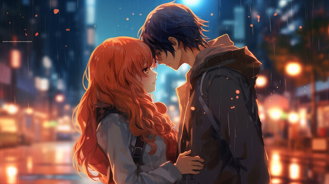 date of lovers in the city.