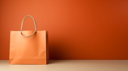 Your Next Purchase Awaits, Shopping Bag with Plenty of Copy Space, the Perfect Symbol for Consumerism, generative ai.