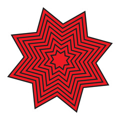 Trendy graphic element