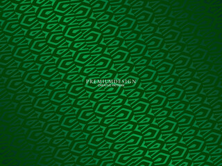 Green abstract background with gradient color geometric shapes for presentation design. Suitable for business, company, institution, conference, party, party, seminar, etc.