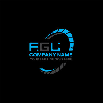FGL letter logo creative design with vector graphic, FGL simple and modern logo. FGL luxurious alphabet design  