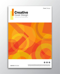Creative Cover Page Flyer Design Template