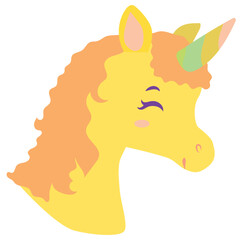 Unicorn face