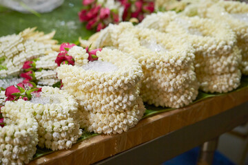 Southeast Asian traditional market, flower market
