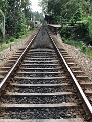 railway in the countryside